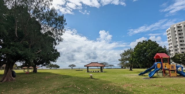 舟藏公園的遊具和廣場