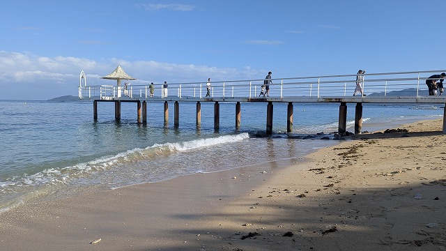 Fusaki 的象徵・Angel Pier（棧橋）