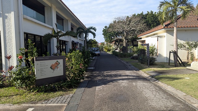 Villa Garden 前的景觀