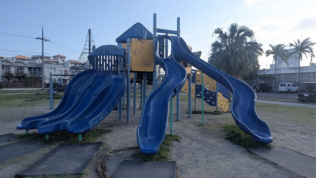 真榮里公園的滑梯