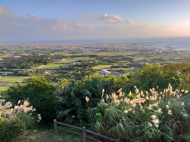 前勢岳展望台夕景