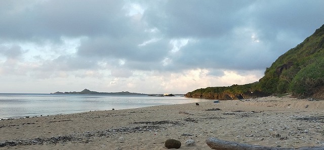 崎枝浜（螺旋貝海灘）