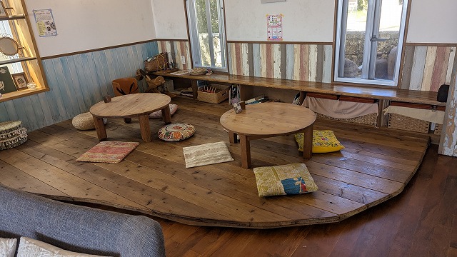 寬敞的兒童角落