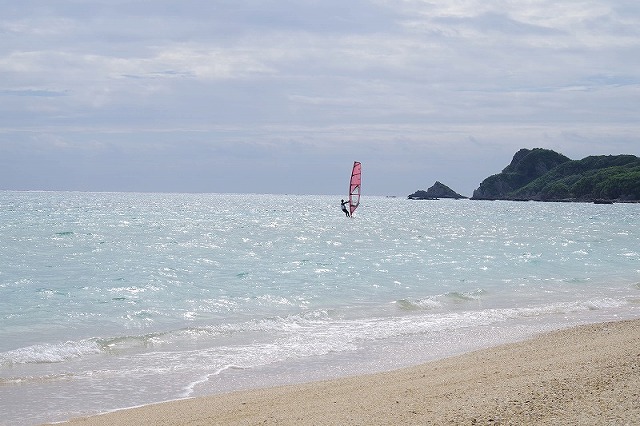 明石海灘廣闊風景