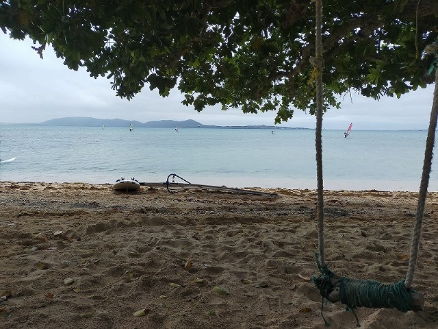 冬天的石垣島大海