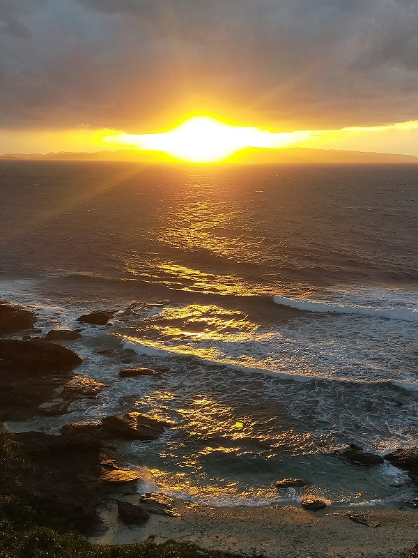 從屋良部橋看到的景色