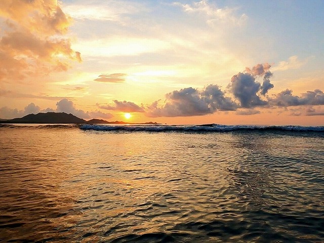 從陽台看到的黃昏